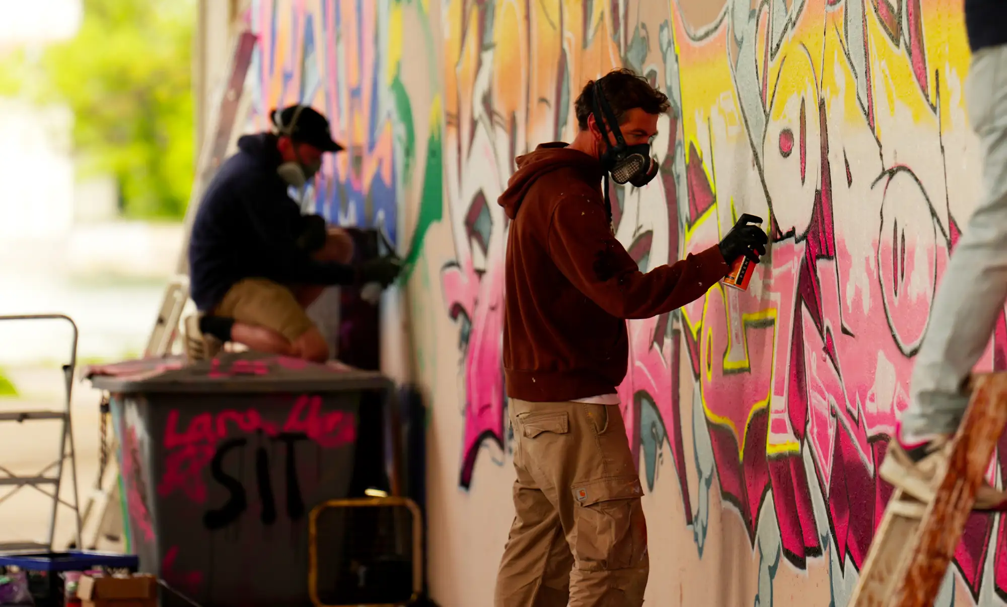 Sprühnebel Graffiti Jam 2024, Foto: Tobias Hepfer